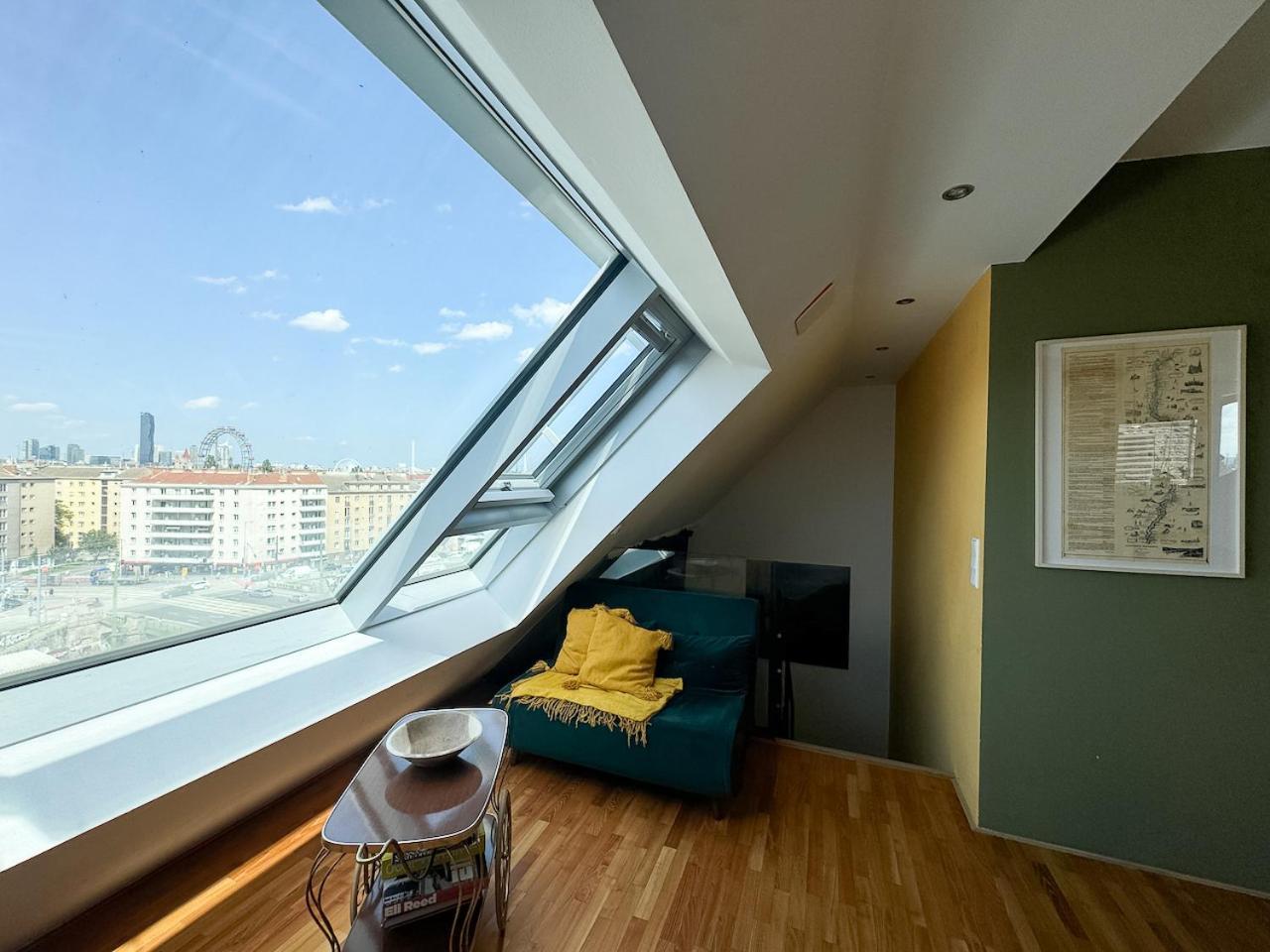 Apartmán 360° View Loft 2 Vídeň Exteriér fotografie