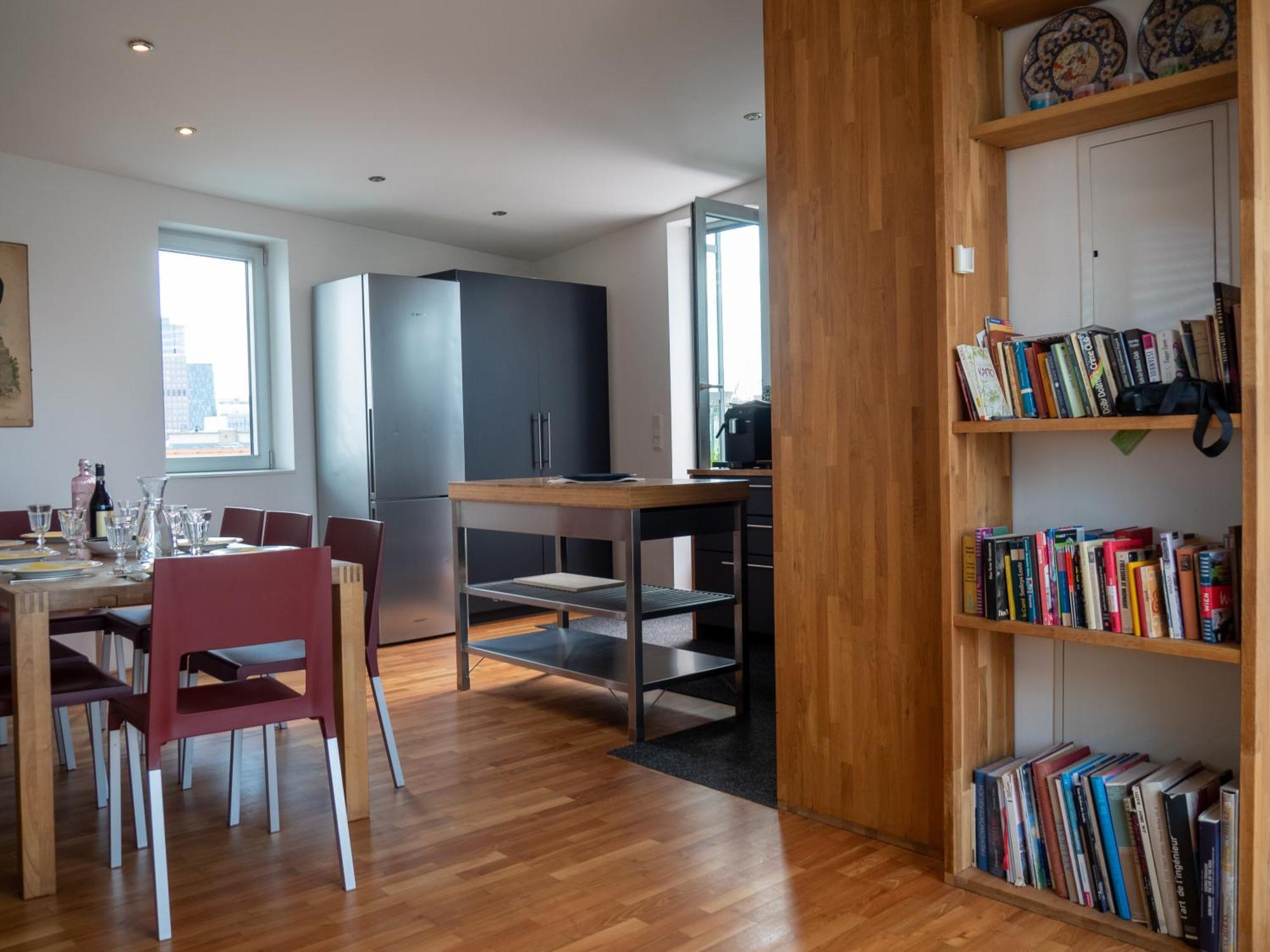 Apartmán 360° View Loft 2 Vídeň Exteriér fotografie